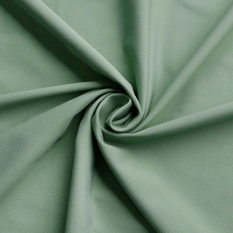 Close view of stretch activewear fabric selected for a custom product