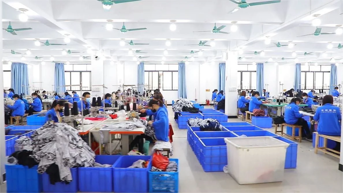 MIQI activewear production workshop