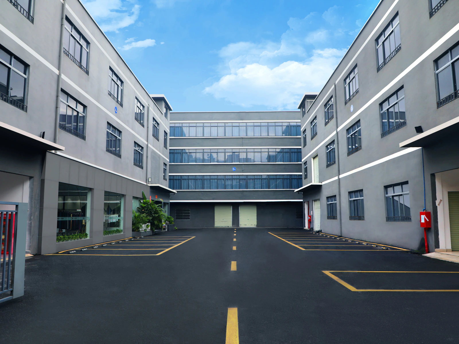 MIQI Apparel factory facility and main production building