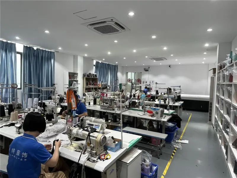 MIQI sample and sewing team at work